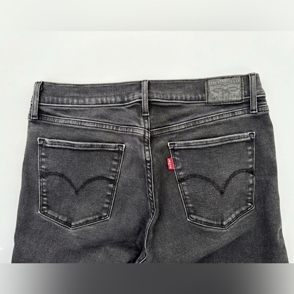 Women’s Levi’s 311 Soft Black Jeans 30/30 - Picture 5 of 12